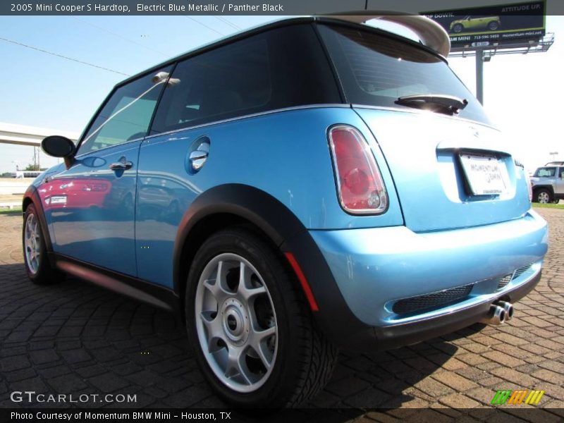 Electric Blue Metallic / Panther Black 2005 Mini Cooper S Hardtop