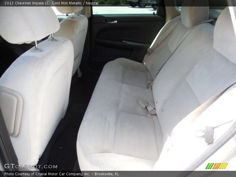 Gold Mist Metallic / Neutral 2012 Chevrolet Impala LS