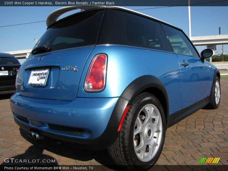 Electric Blue Metallic / Panther Black 2005 Mini Cooper S Hardtop