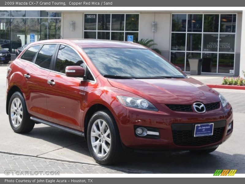 Copper Red Mica / Sand 2009 Mazda CX-7 Grand Touring