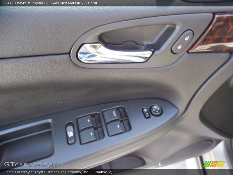 Gold Mist Metallic / Neutral 2012 Chevrolet Impala LS
