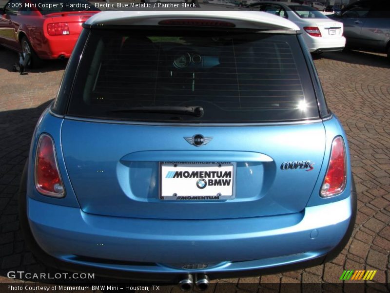 Electric Blue Metallic / Panther Black 2005 Mini Cooper S Hardtop
