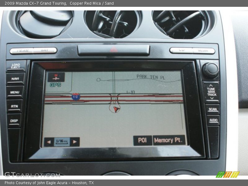 Copper Red Mica / Sand 2009 Mazda CX-7 Grand Touring