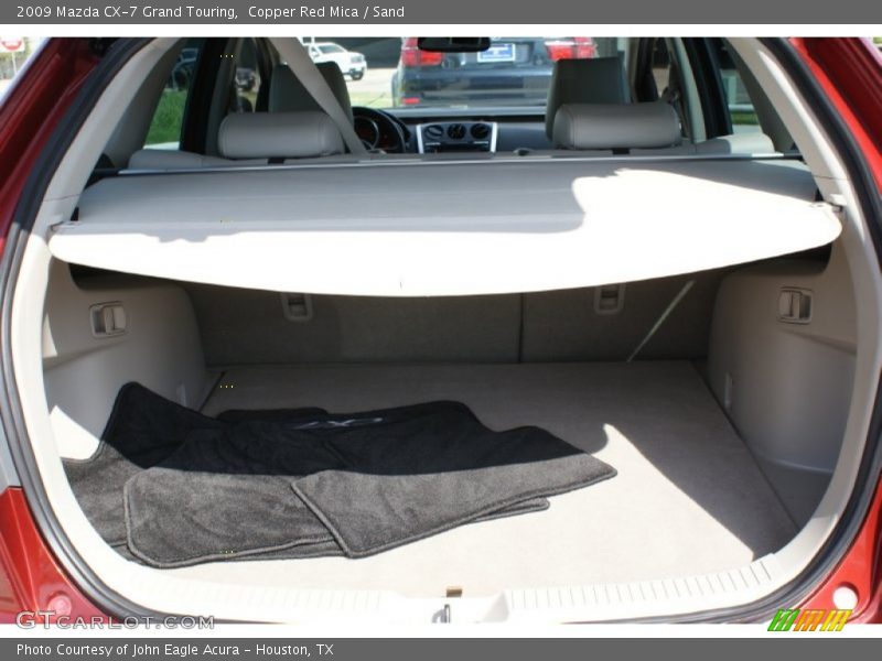 Copper Red Mica / Sand 2009 Mazda CX-7 Grand Touring