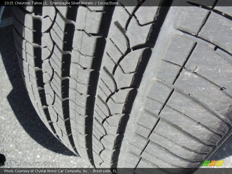 Champagne Silver Metallic / Cocoa/Dune 2015 Chevrolet Tahoe LS