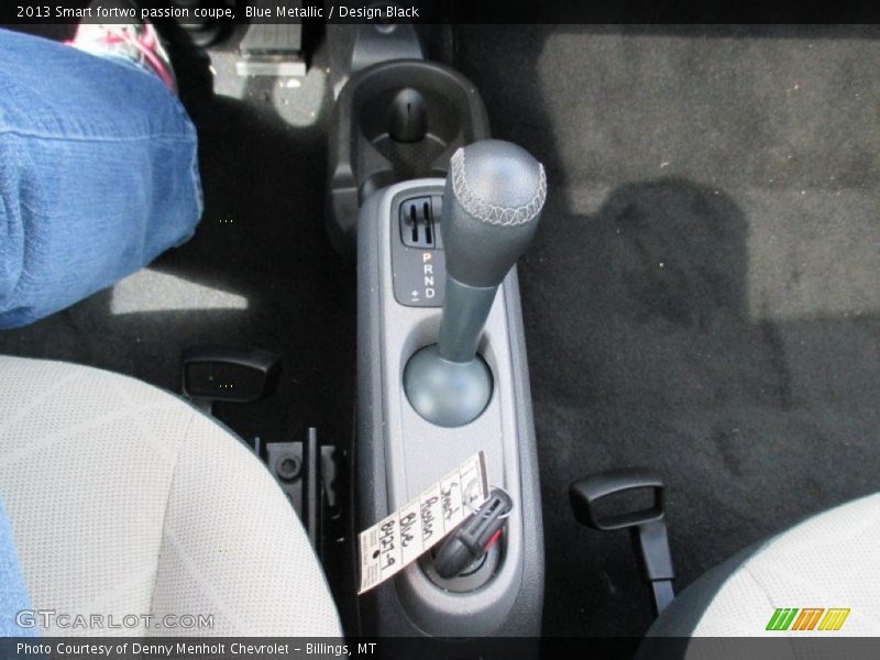 Blue Metallic / Design Black 2013 Smart fortwo passion coupe