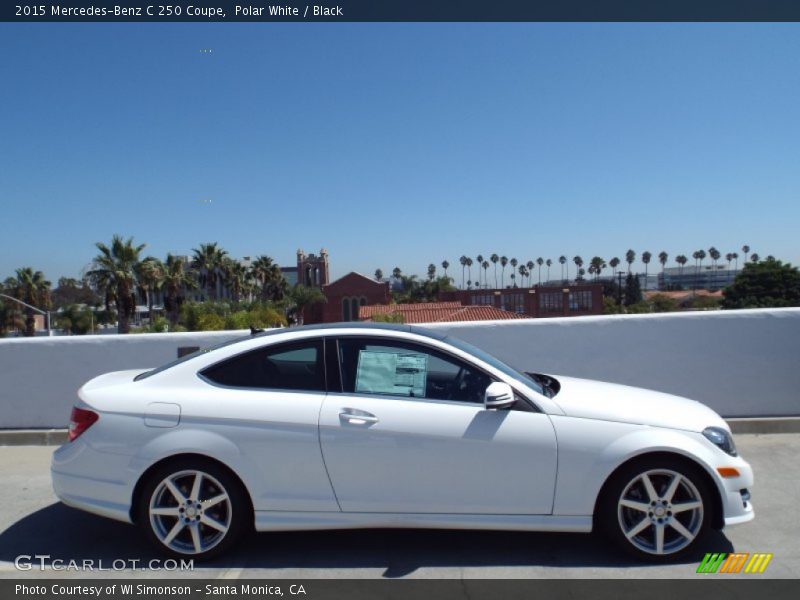  2015 C 250 Coupe Polar White
