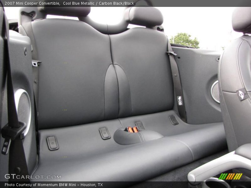 Cool Blue Metallic / Carbon Black/Black 2007 Mini Cooper Convertible