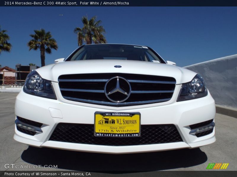 Polar White / Almond/Mocha 2014 Mercedes-Benz C 300 4Matic Sport