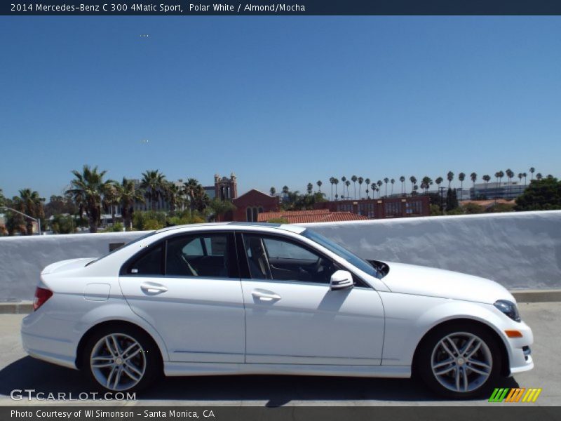 Polar White / Almond/Mocha 2014 Mercedes-Benz C 300 4Matic Sport