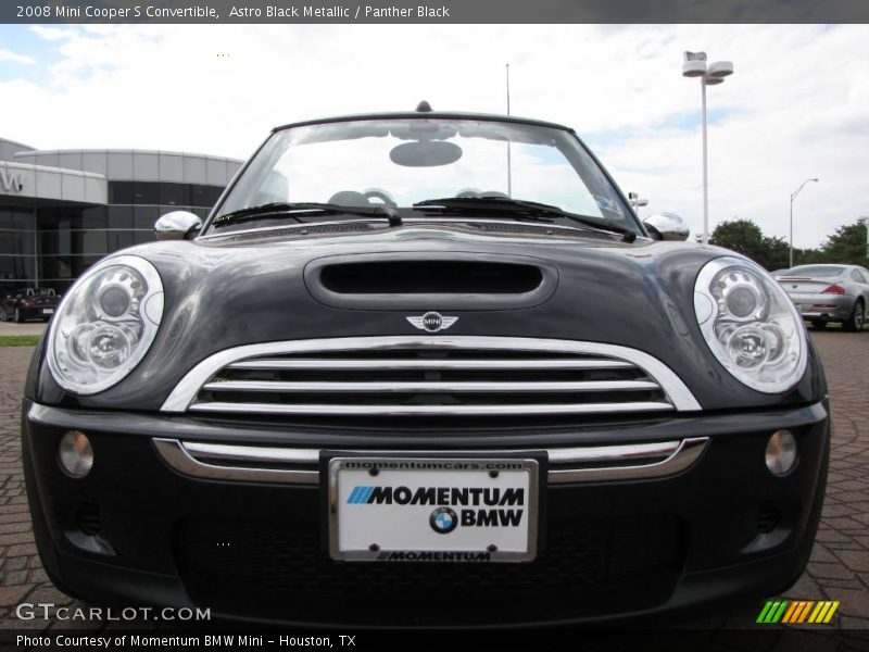 Astro Black Metallic / Panther Black 2008 Mini Cooper S Convertible