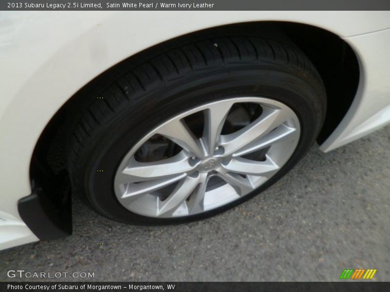 Satin White Pearl / Warm Ivory Leather 2013 Subaru Legacy 2.5i Limited