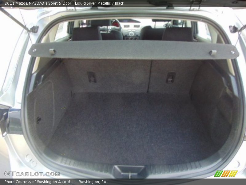 Liquid Silver Metallic / Black 2011 Mazda MAZDA3 s Sport 5 Door