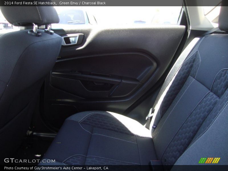 Green Envy / Charcoal Black 2014 Ford Fiesta SE Hatchback