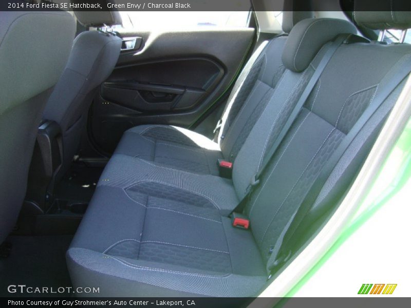 Green Envy / Charcoal Black 2014 Ford Fiesta SE Hatchback