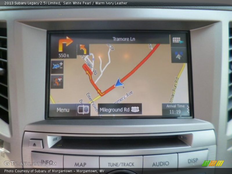 Satin White Pearl / Warm Ivory Leather 2013 Subaru Legacy 2.5i Limited
