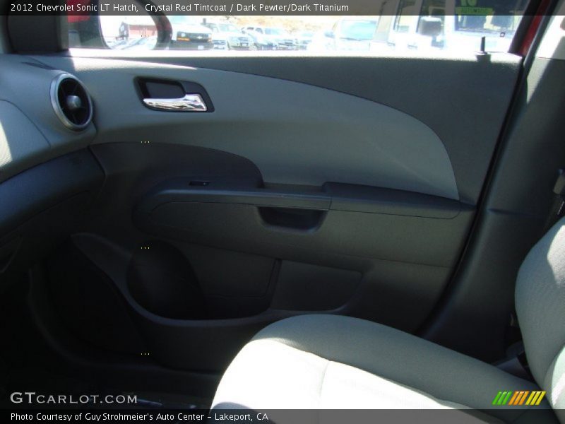 Crystal Red Tintcoat / Dark Pewter/Dark Titanium 2012 Chevrolet Sonic LT Hatch