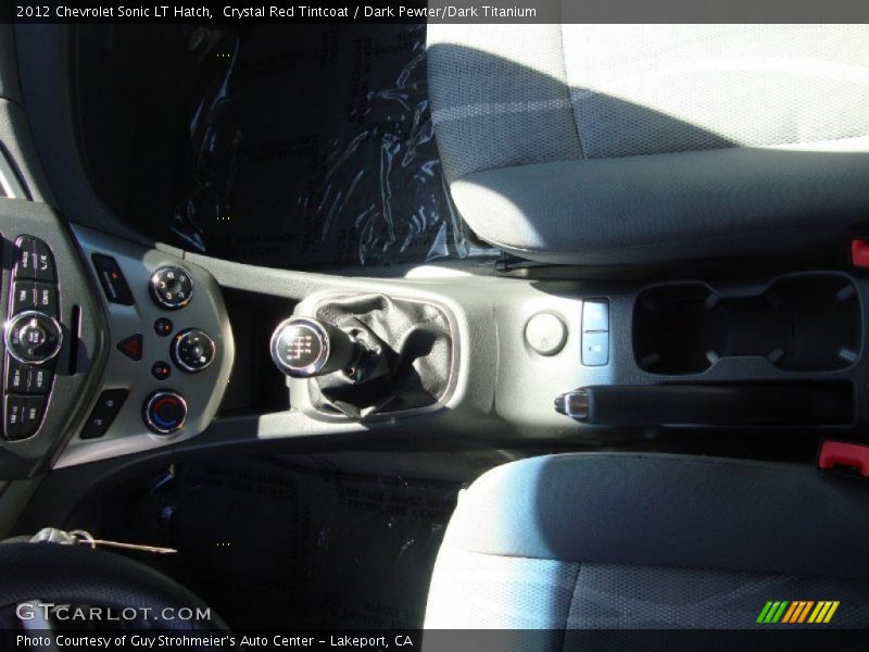 Crystal Red Tintcoat / Dark Pewter/Dark Titanium 2012 Chevrolet Sonic LT Hatch