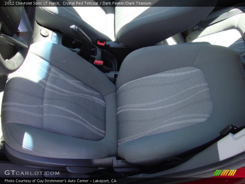 Crystal Red Tintcoat / Dark Pewter/Dark Titanium 2012 Chevrolet Sonic LT Hatch