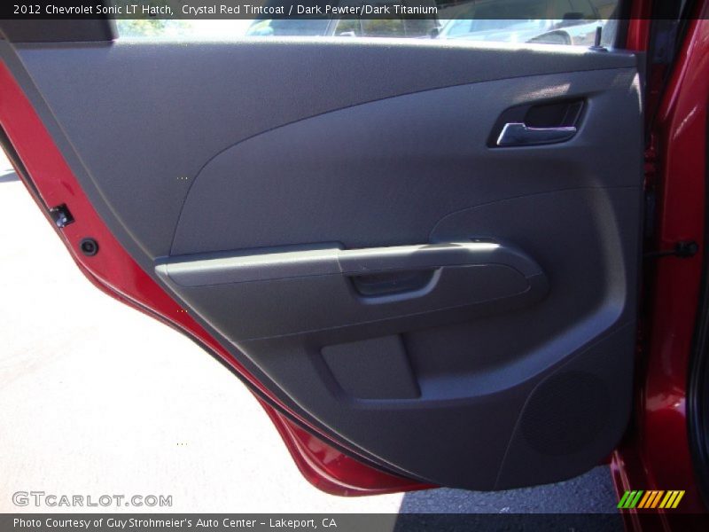 Crystal Red Tintcoat / Dark Pewter/Dark Titanium 2012 Chevrolet Sonic LT Hatch