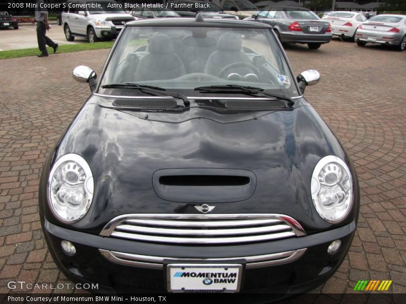 Astro Black Metallic / Panther Black 2008 Mini Cooper S Convertible