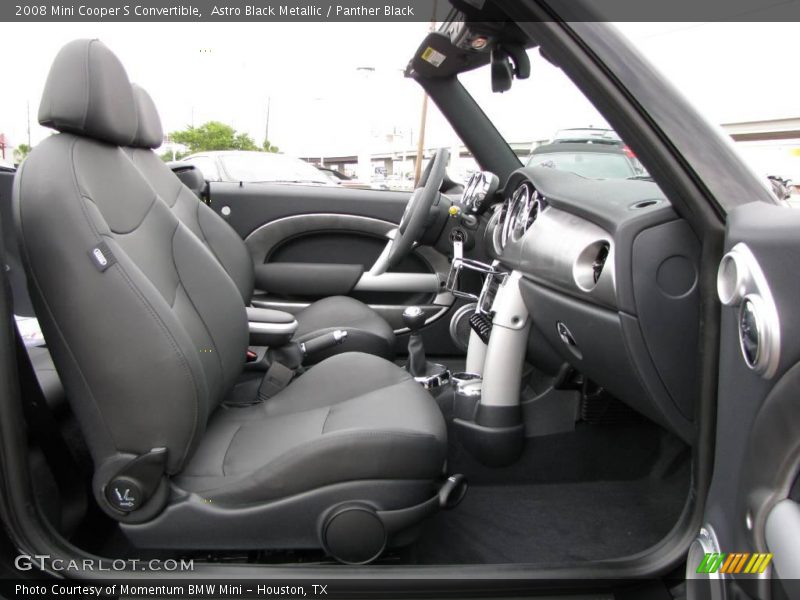 Astro Black Metallic / Panther Black 2008 Mini Cooper S Convertible