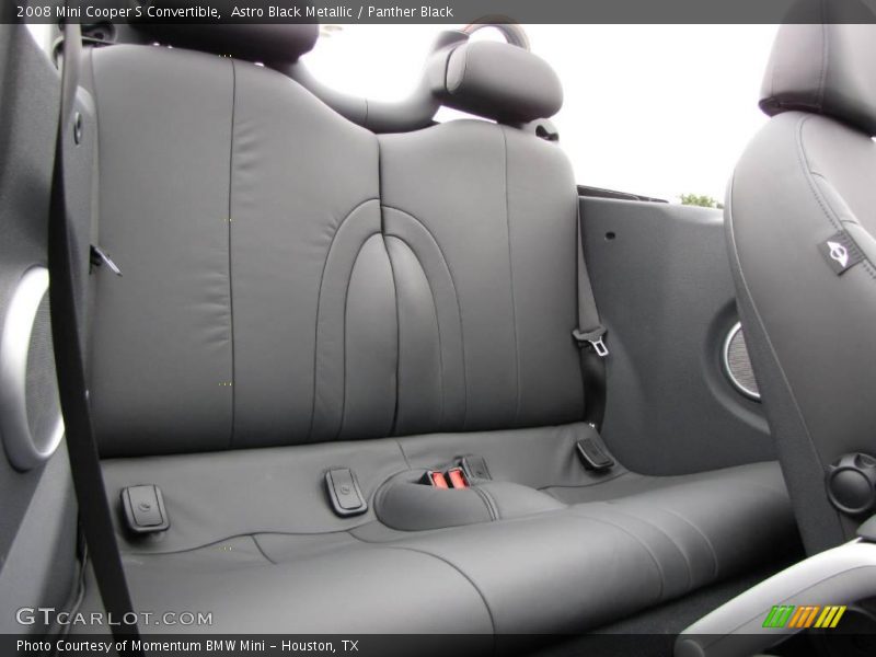 Astro Black Metallic / Panther Black 2008 Mini Cooper S Convertible