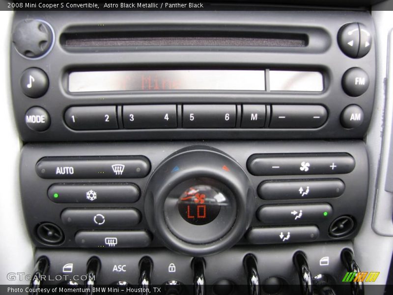 Astro Black Metallic / Panther Black 2008 Mini Cooper S Convertible