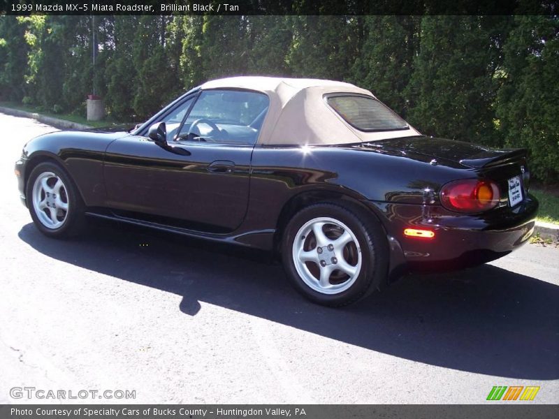 Brilliant Black / Tan 1999 Mazda MX-5 Miata Roadster