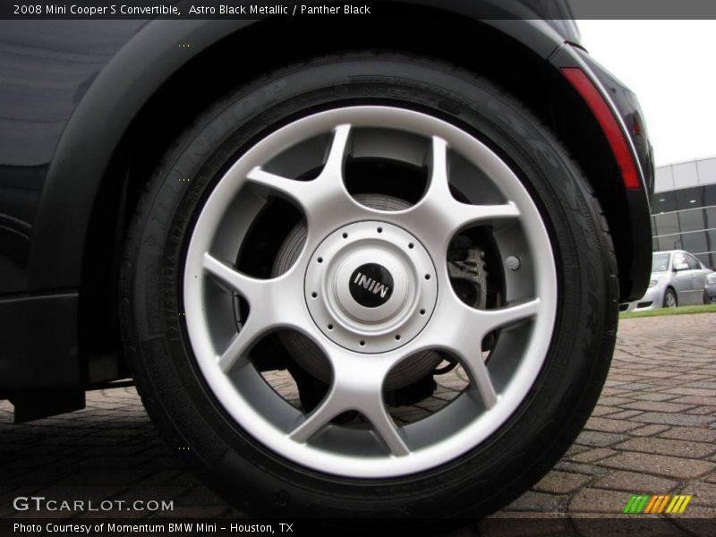 Astro Black Metallic / Panther Black 2008 Mini Cooper S Convertible