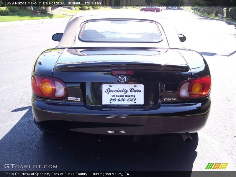 Brilliant Black / Tan 1999 Mazda MX-5 Miata Roadster