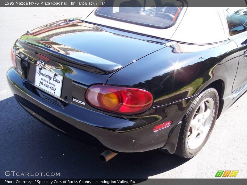 Brilliant Black / Tan 1999 Mazda MX-5 Miata Roadster