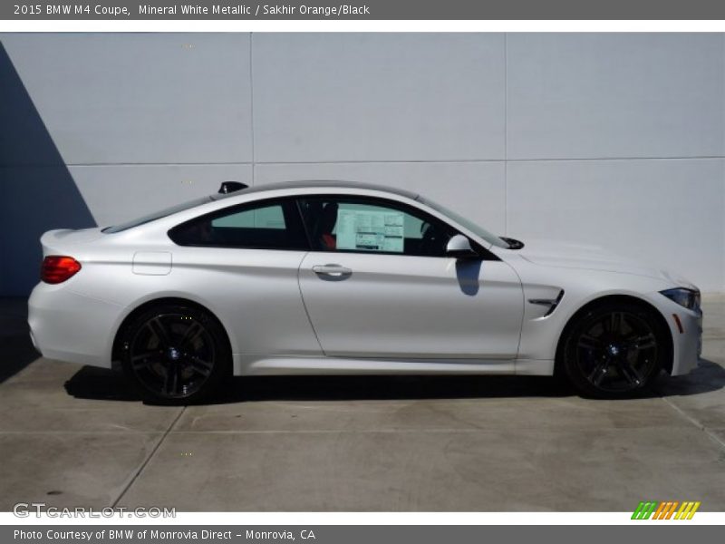  2015 M4 Coupe Mineral White Metallic