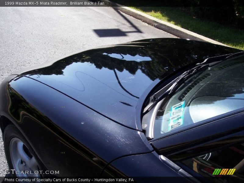 Brilliant Black / Tan 1999 Mazda MX-5 Miata Roadster