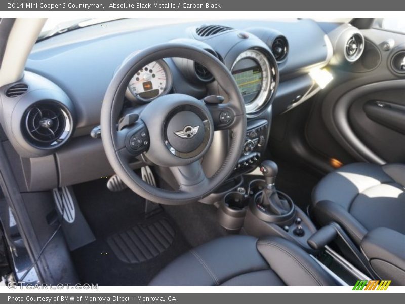 Absolute Black Metallic / Carbon Black 2014 Mini Cooper S Countryman