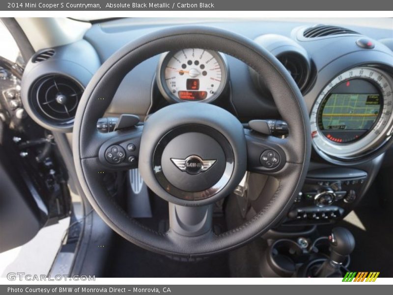 Absolute Black Metallic / Carbon Black 2014 Mini Cooper S Countryman