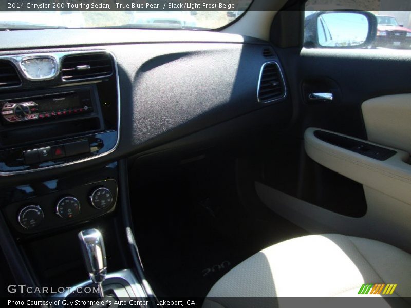 True Blue Pearl / Black/Light Frost Beige 2014 Chrysler 200 Touring Sedan