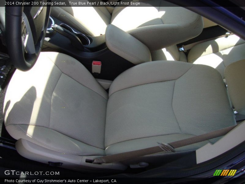 True Blue Pearl / Black/Light Frost Beige 2014 Chrysler 200 Touring Sedan