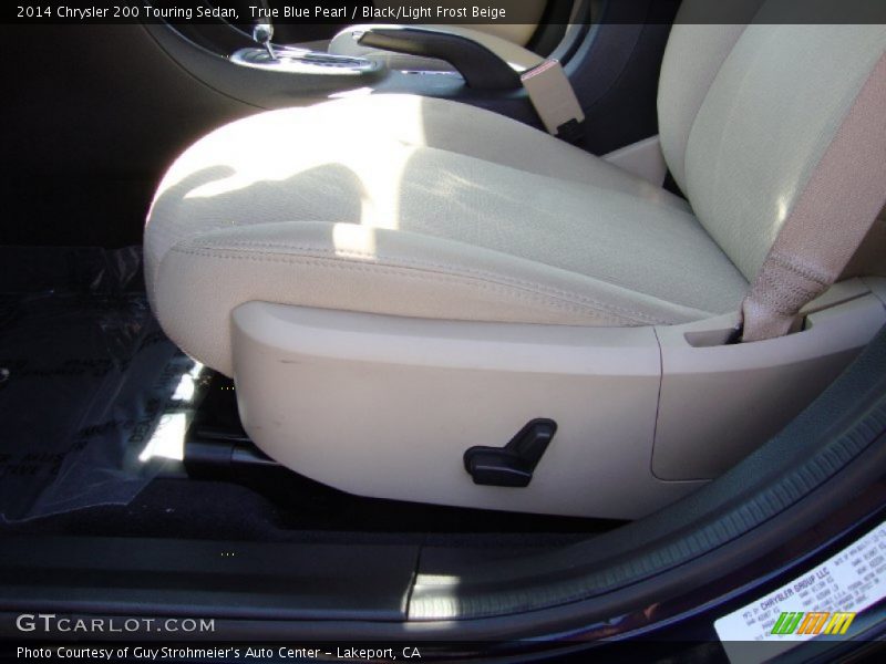 True Blue Pearl / Black/Light Frost Beige 2014 Chrysler 200 Touring Sedan