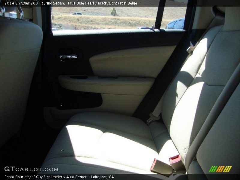 True Blue Pearl / Black/Light Frost Beige 2014 Chrysler 200 Touring Sedan