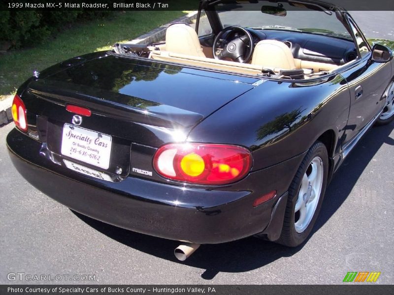 Brilliant Black / Tan 1999 Mazda MX-5 Miata Roadster