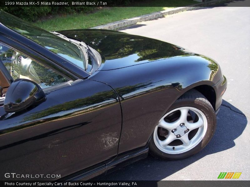 Brilliant Black / Tan 1999 Mazda MX-5 Miata Roadster