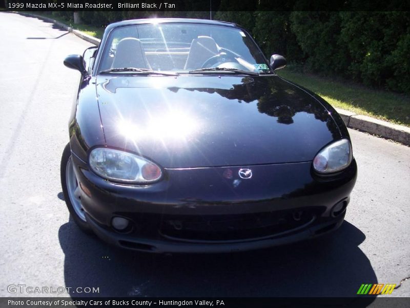 Brilliant Black / Tan 1999 Mazda MX-5 Miata Roadster