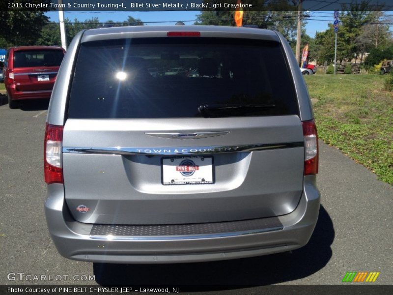 Billet Silver Metallic / Black/Light Graystone 2015 Chrysler Town & Country Touring-L