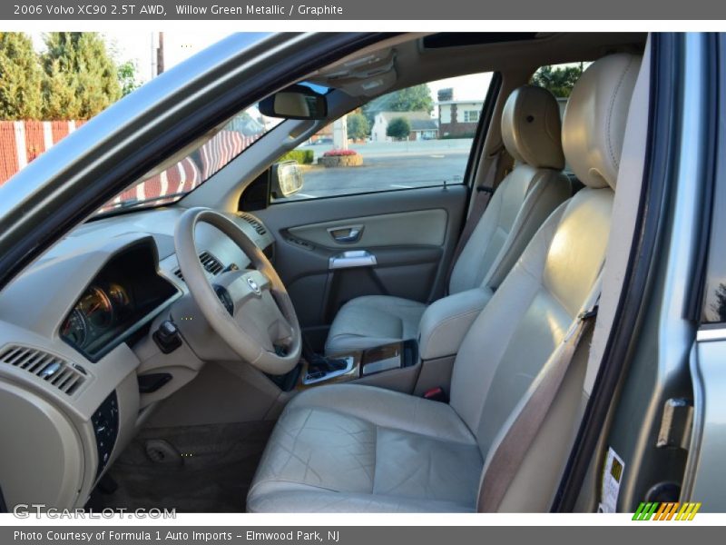 Willow Green Metallic / Graphite 2006 Volvo XC90 2.5T AWD