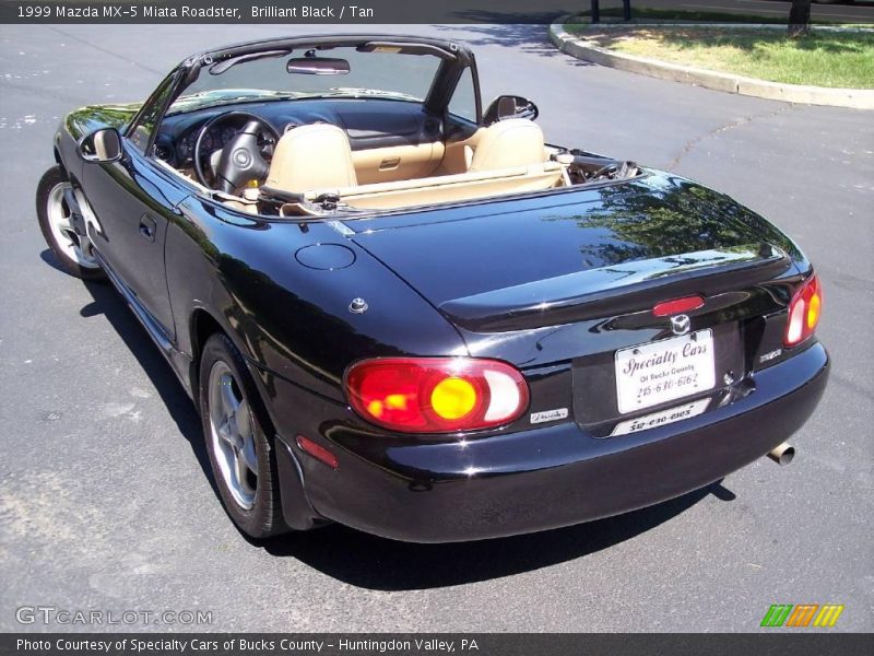 Brilliant Black / Tan 1999 Mazda MX-5 Miata Roadster