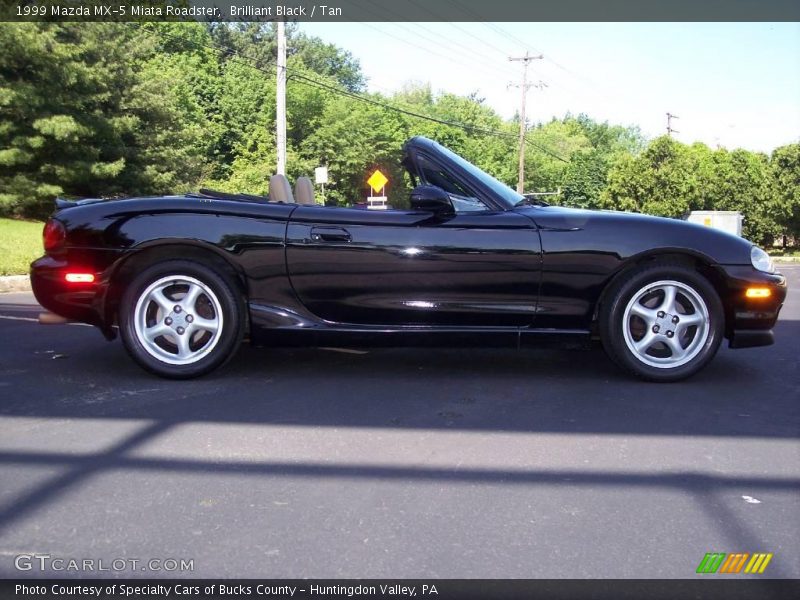 Brilliant Black / Tan 1999 Mazda MX-5 Miata Roadster