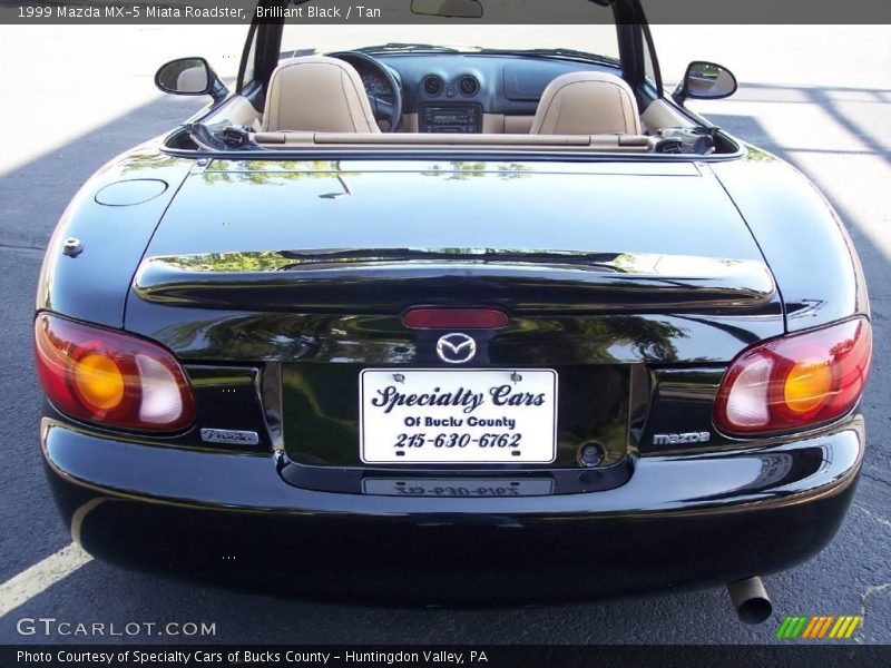 Brilliant Black / Tan 1999 Mazda MX-5 Miata Roadster