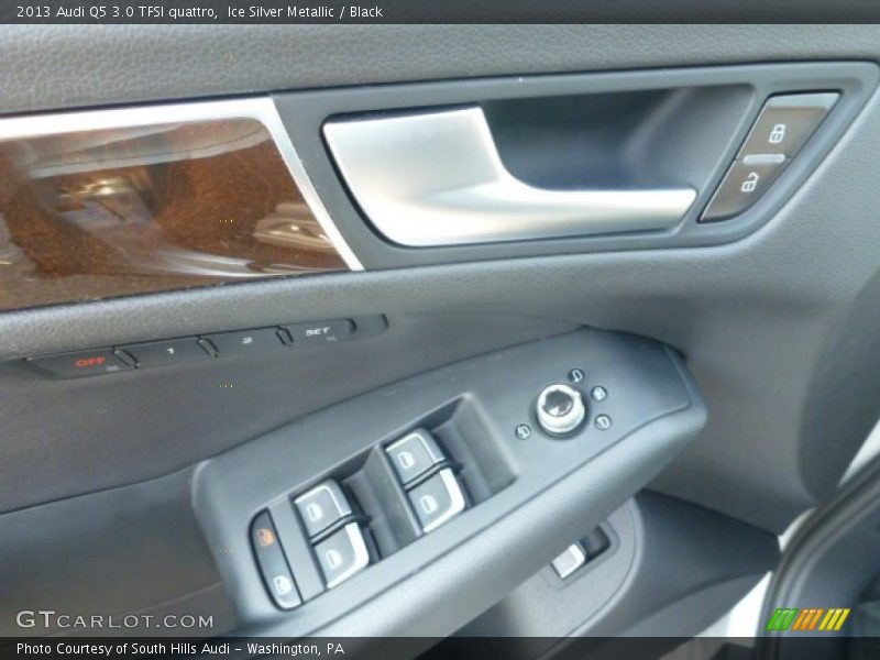 Ice Silver Metallic / Black 2013 Audi Q5 3.0 TFSI quattro