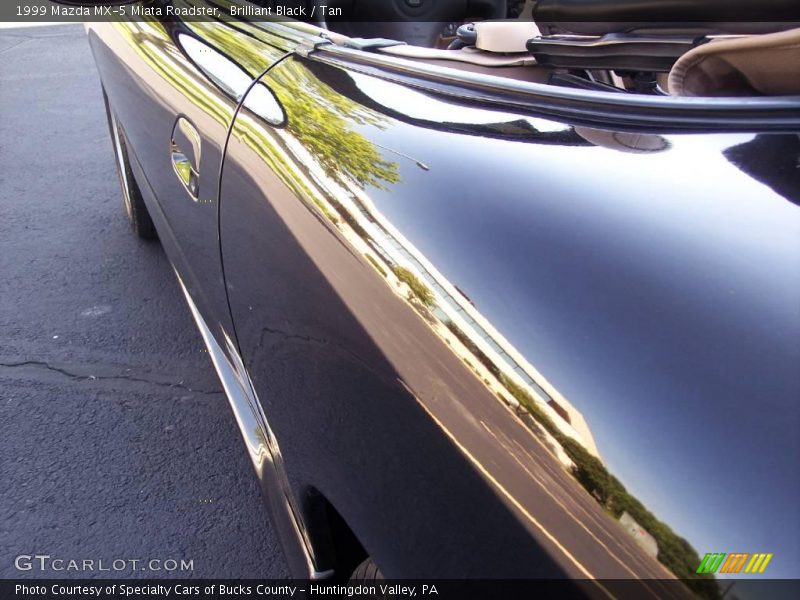 Brilliant Black / Tan 1999 Mazda MX-5 Miata Roadster